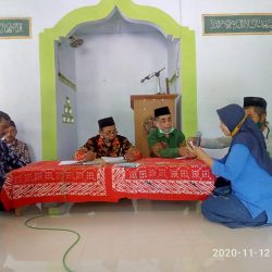 Ikrar Wakaf tanah oleh Wakif kepada Nadzir untuk Masjid dan Mushola di lingkungan MWC NU Sampung (1211)