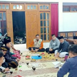 Suasana Musyker PR GP Ansor Tanjungsari di rumah Fitra Rizal