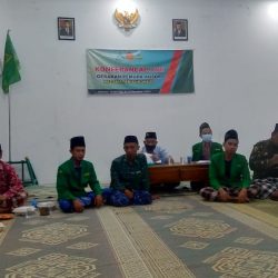 Pembukaan Konferensi Anak Cabang (Konferancab) GP Ansor Sukorejo di aula MWC NU Sukorejo