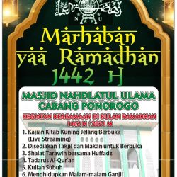 Sambut Ramadhan 1442 H di Masjid NU Ponorogo