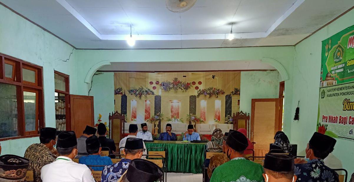 Sosialisasi Amil Zakat di aula KUA kec.Sukorejo