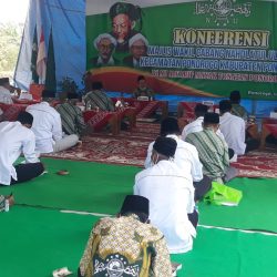 Suasana Konferensi MWC NU Ponorogo di Masjid MI Mayak- Tonatan, Sabtu (317) tertib prokes