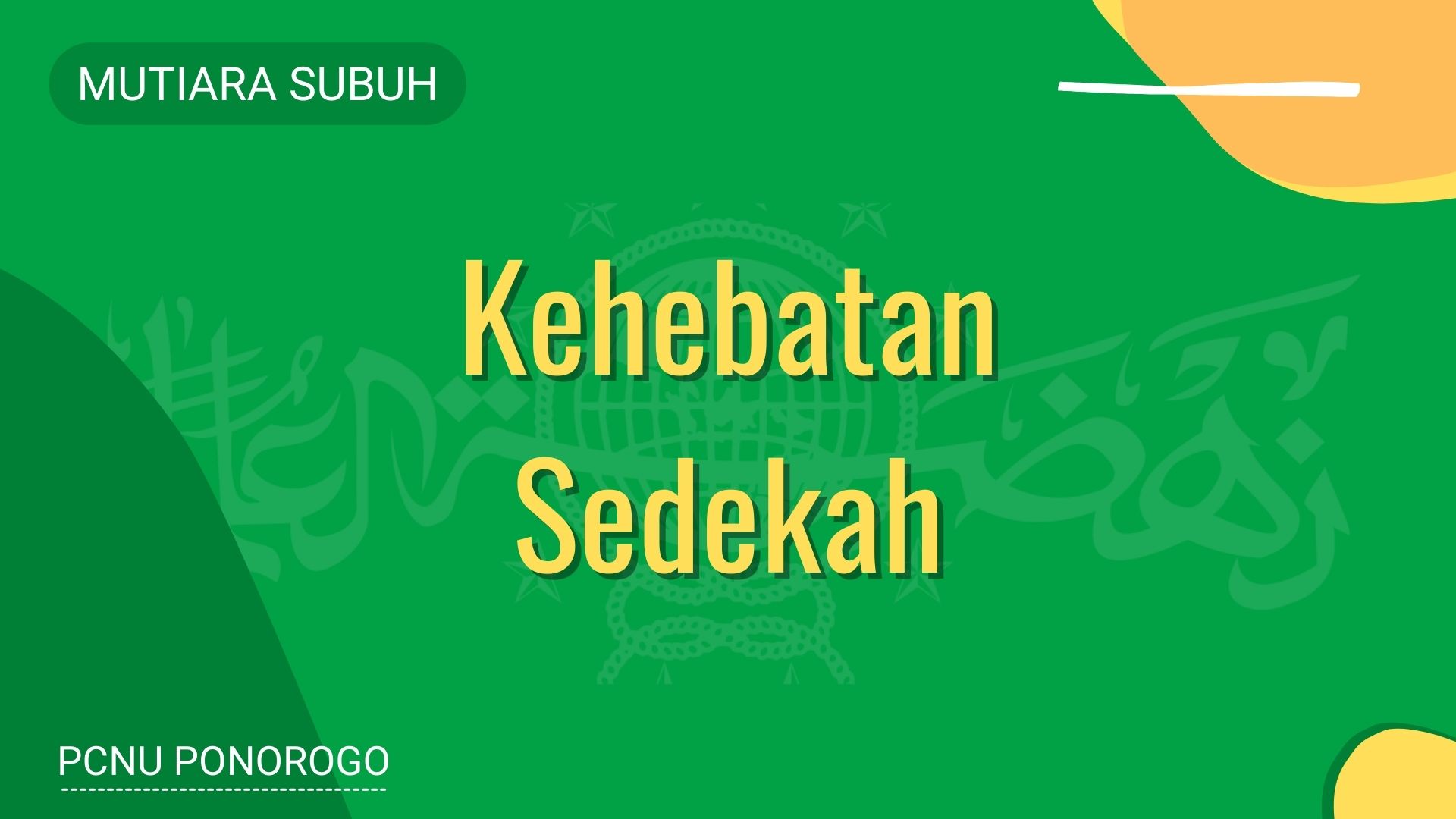 Kehebatan Sedekah